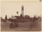 Cannon and statue