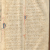 Page of text with miniature below right column