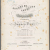 Etudes et caprices pour le violon seul, oeuv. 35, cah. V no. 18-24 