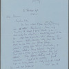 ALS to Vita Sackville-West of November 1924