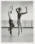 Rehearsal shot with Jerome Robbins and Darci Kistler  