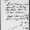 Cruikshank, George. AL (draft) to Dickens