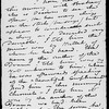 Hogarth, George. ALS to Dickens. Date either late April or early May[?]