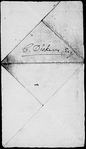 Hogarth, George. ALS to Dickens. Date either late April or early May[?]