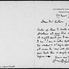 Rossetti, W. M. ALS to [Frederic G. Kitton]. Relates to writing introductions for two of Charles Dickens' works