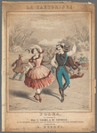 La zartoriski, polka, as danced by Miss C[aroline] Adams & Mr. [John] Cormack in the pantomime of Aladdin and the wonderfull [sic] lamp, at the Royal Princess's Theatre, composed by R. Hughes