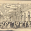 Scenes at the third Metropolitan Hotel hop, New York: the third hop of the season at the Metropolitan Hotel, N.Y., the ball room