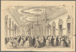 Scenes at the third Metropolitan Hotel hop, New York: the third hop of the season at the Metropolitan Hotel, N.Y., the ball room