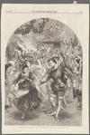 Christmas in the baronial hall in the olden time