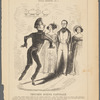 Thoughts during pastorale [a figure of the quadrille]; Punch's pencillings, no. XXV; Social miseries, no. 1