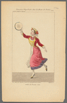 619. Danseuse napolitaine, dans La muette de Portici, ballet du premier acte, Académie Royale de Musique, opéra
