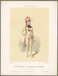 83. Melle. Pelletier dans Geneviève de Brabant dans le ballet, Théâtre de la Gaité