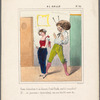 Theatrical dancers in caricatures and cartoons