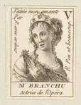 M Branchu, actrice de l'Opéra