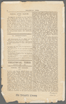 Portrait of Madlle. Louise Blanche [as Columbine in Harlequin Old Parr; with accompanying article on the verso]