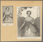 Fanny Cerrito; Theatrical portraits [on mount with review and reproductions]