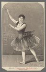 Mlle. Theodora de Gillert, premier dancer