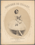 Souvenir de ballet, Lamoureux galop du Faust [sheet music cover portraying Louise Lamoureux]