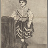 Miss Marie Zoel, as she appears in her celebrated clog hornpipe