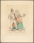 Danseur et danseuse sous Henri III, XVIe siècle