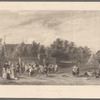 The village fete, from the picture in the Royal Collection
