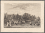 The village fete, from the picture in the Royal Collection