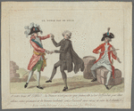 Le noble pas de deux. A votre tour Mr l'abbé...la danse n'est pas ce que j'aime, elle m'est deffendue par état. Allons sans grimace et de bonne volonté soiez d'accord avec nous et vive la liberté. Bien entendue que nous payerons les violons