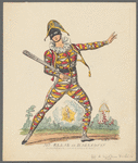 Mr. Ellar as Harlequin, London, published by J.L. Marks
