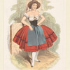 A ballerina in a folk costume
