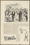 The ball-room, Tuxedo; The gateway, Tuxedo; [unlabeled vignette of a man and a couple in snowshoes]