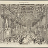State visit to the City: general view of the Guildhall