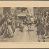 Holiday festivities in colonial times; dancing the Virginia reel