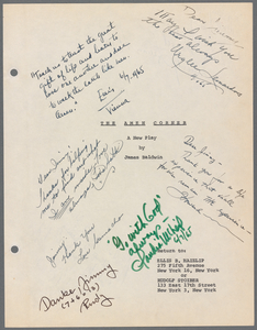 James Baldwin papers