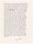 “Notes on Beauford Delaney,” Typescript, 2 pages, 1 handwritten page (Incomplete)