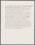 On the Imprisonment of Haitians – Typescript, 3 pages