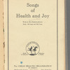 Songs of health and joy 