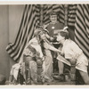 Juanita Fletcher, William Wadsworth and Raymond McKee in the motion picture short Friends, Romans and Leo