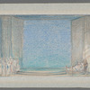 Allegro set design (Nurses, woman in bed, man)