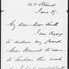 Bodichon, Barbara Leigh Smith. 138 ALS to. Contains: Lewes, G. H. ALS to Barbara Leigh Smith Bodichon. Holly lodge [Smith Fields, Wandsworth] March 6, 1860. 2 l.