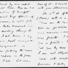 Bodichon, Barbara Leigh Smith. 138 ALS to. Contains: Lewes, G. H. ALS to Barbara Leigh Smith Bodichon. Holly lodge [Smith Fields, Wandsworth] March 6, 1860. 2 l.