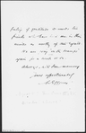 Call, Mrs. [Rufa Brabant]. ALS to