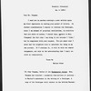 Chapman, [John]. ALS to