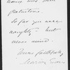 [Chapman], [John]. ALS to
