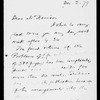 Harrison, [Frederic]. ALS to
