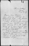 Parkes, Bessie. 7 ALS to. 1 postmarked June 23, 1852; 4 dated May 15 [1853], Dec. 27 [1853], July 19, 1857, and Dec. 25 [n.y.]; 2 undated