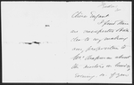 Parkes, Bessie. 7 ALS to. 1 postmarked June 23, 1852; 4 dated May 15 [1853], Dec. 27 [1853], July 19, 1857, and Dec. 25 [n.y.]; 2 undated