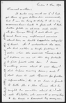 Bancroft, George. ALS to Mrs. Lewes [George Eliot]