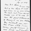 Burne-Jones, Georgiana (Macdonald), Lady. ALS to Mrs. Lewes [George Eliot]