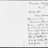 Collection of ten letters from various correspondents to George Eliot. One letter is undated