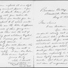 Sewall, John S. ALS to Mrs. Lewes [George Eliot]